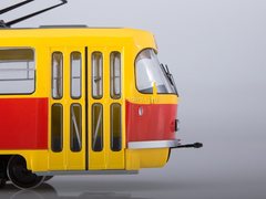 Tram Tatra T3SU bright-yellow-red 1:43 Start Scale Models (SSM)