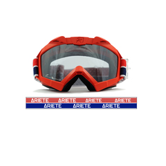 Очки кроссовые ARIETE GOGGLES ADRENALINE PRIMIS, красный, зеркальная тонированная линза 14001-PPRA