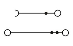 PTI 2,5-L/LT-Монтажные многоярусные клеммы