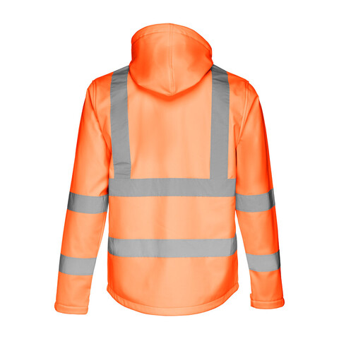 THC ZAGREB WORK. Куртка Softshell повышенной видимости (унисекс)