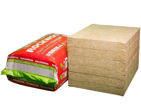 Утеплитель Rockwool (Роквул)Лайт Баттс Скандик (0,288м3) 6 плит х 100х800х600мм