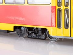 Tram Tatra T3SU bright-yellow-red 1:43 Start Scale Models (SSM)