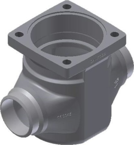 Корпус клапана Danfoss  ICV 65 027H6121