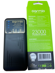 Внешний аккумулятор Power Bank Oarmio 23000 mah M198A 2 USB черный с фонариком