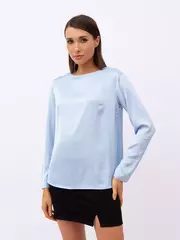 Блузка с рукавом Anyday Icon Blouse 01, цвет голубой