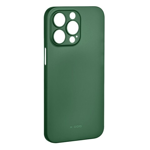 Ультратонкий чехол с защитой камеры K-Doo Air Skin для iPhone 13 Pro (Зеленый)