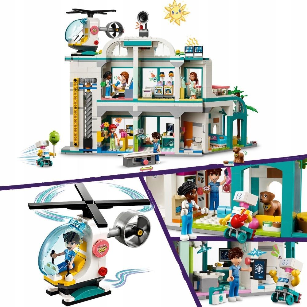 Конструктор LEGO Friends - Городская больница Хартлейк - Лего Друзья 42621  купить в Москве | Доставка по России.