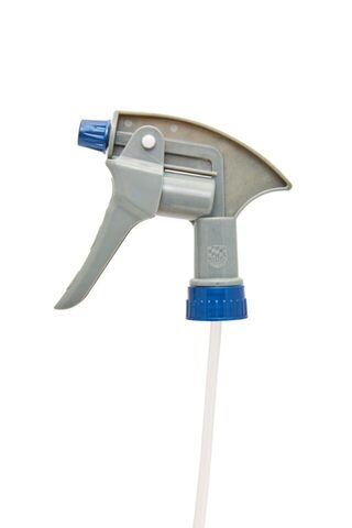 Gray/Blue jumbo chemical resistant trigger sprayer серый/голубой химически устойчивый триггер распылитель