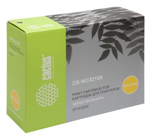 Картридж лазерный Cactus CS-WC3210X 106R01487 черный (4100стр.) для Xerox WorkCentre 3210/ 3220