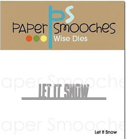 Набор ножей Paper Smooches Die Let It Snow