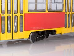 Tram Tatra T3SU bright-yellow-red 1:43 Start Scale Models (SSM)
