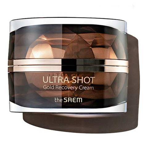 The Saem Gold Крем для лица укрепляющий с золотом Ultra Shot Gold Recovery Cream
