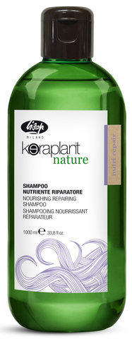 Шампунь для глубокого питания и увлажнения волос - Keraplant Nature Nourishing Repairing Shampoo LISAP (Италия)
