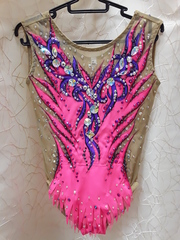 Купальник для художественной гимнастики  р.32( рост 122 см)