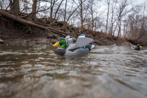 Чучело кряквы Lucky Duck с вращающимися крыльями Lucky HD Floater (селезень)