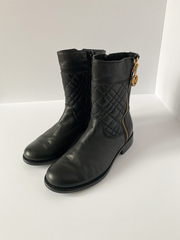 Кожаные сапоги Monnalisa, 28