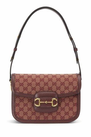 Сумка Gucci 1955 Horsebit бордовый