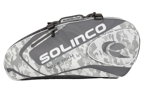 Теннисная сумка Solinco Racquet Bag 15 - white camo