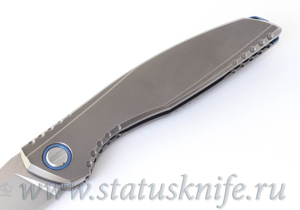 Нож Широгоров 110 Kickstop Кикстоп Sapphire Blue (Lee Williams)