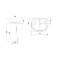 УМЫВАЛЬНИК SANTERI ВОРОТЫНСКИЙ