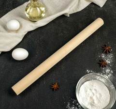 Скалка деревянная большая, 50 см, прямая