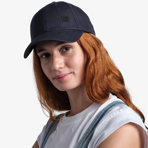 Картинка кепка Buff Baseball Cap Solid Navy - 3