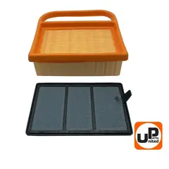 Фильтр воздушный UNITED PARTS для STIHL TS420, набор 2 шт. (основной + предварительный)