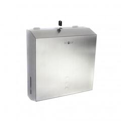 Диспенсер бумажных полотенец нерж. сталь TISSUE 04006.S матовый