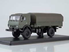 KAMAZ-4350 4x4 Mustang with awning khaki 1:43 Start Scale Models (SSM)