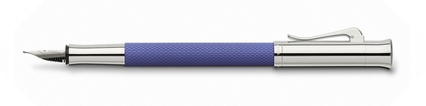 Ручка перьевая Graf von Faber-Castell Guilloche Ciselé Indigo, M (146550)