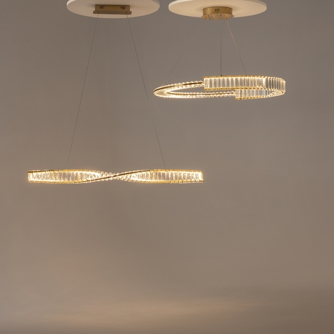 Подвесной светодиодный светильник Maytoni Krone P097PL-L28BS3K