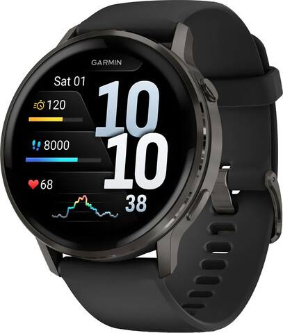Смарт-часы Garmin Venu 4 (45 мм) Black