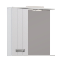 Шкаф навесной с зеркалом Diana 700 (левый) со спотом