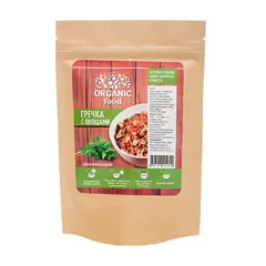 Гречка с овощами НТВ 'Organic food' упаковка