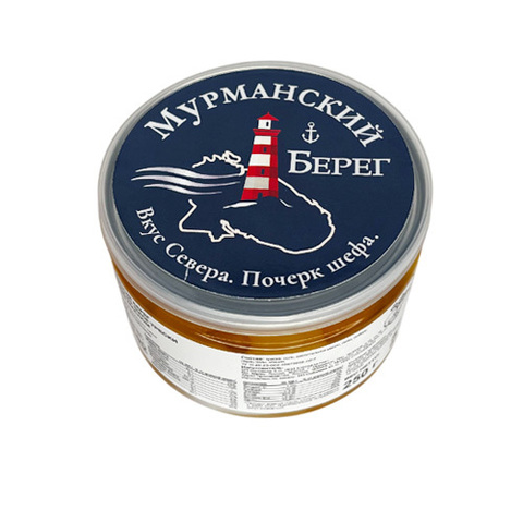 Пресервы из филе трески с пряным маслом, 250г