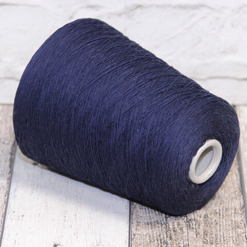 Хлопок мерсеризованный SESIA CABLE 670 темно-синий