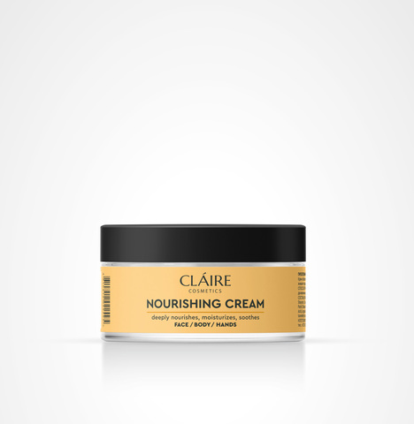 Claire cosmetics УНИВЕРСАЛЬНЫЙ КРЕМ для лица, тела и рук Питательный NOURISHING CREAM 200мл