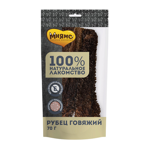 Лакомство Мнямс На каждый день для собак Рубец говяжий 70 г