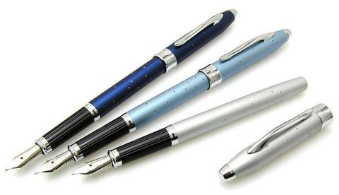 Ручка перьевая Cross Century II, Starlight , Midnight Blue CT, F (AT0086-32FS)
