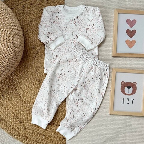 Комплект джемпер + штанишки из футера