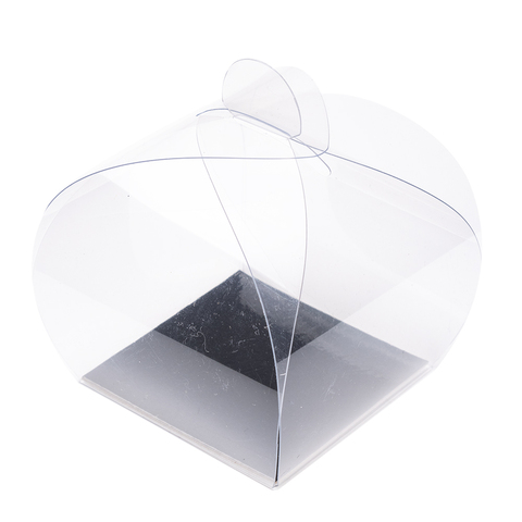 Коробка «Хао бао» 55×55×55 мм с чёрной подложкой