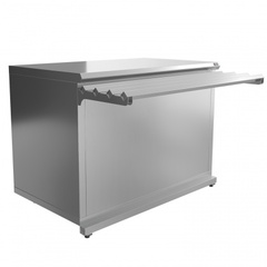 Прилавок нейтральный Luxstahl ПН-1200 Premium