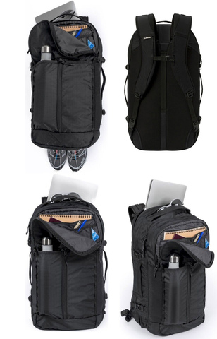 Картинка рюкзак городской Dakine D.101.2918 Black Ripstop - 3