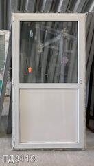 Дверь балконная пластиковая Б/У 2020(в) x 1100(ш)