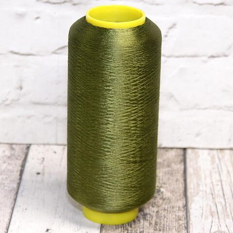 Хлопок малберри TRAMA 4500 зеленый оливковый