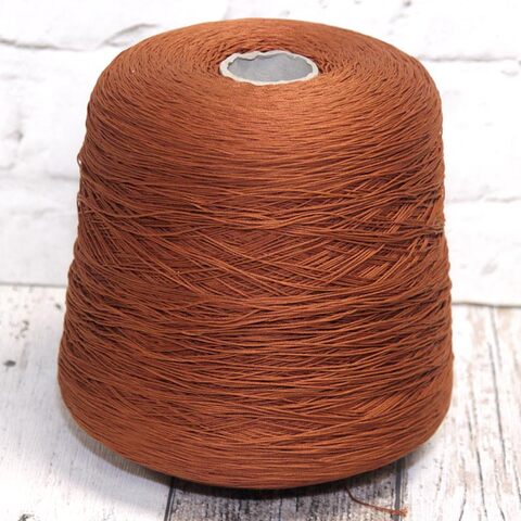 Хлопок мерсеризованный ECAFIL / DORIA 600 рыже-коричневый