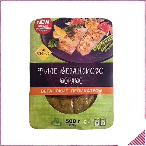 Филе веганского дорадо, VEGO, 500 г