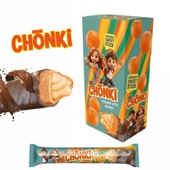 Хрустящие сладкие палочки «CHONKI» со вкусом апельсина MN387 20 г * 20 шт * 12 блоков