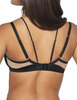 Бюстгальтер полумягкий Novika LEAH BLACK N02 PU