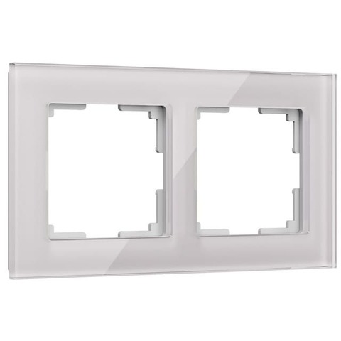 Рамка на 2 поста. Цвет Дымчатый. Werkel(Веркель). Favorit. a050895 / W0021117
